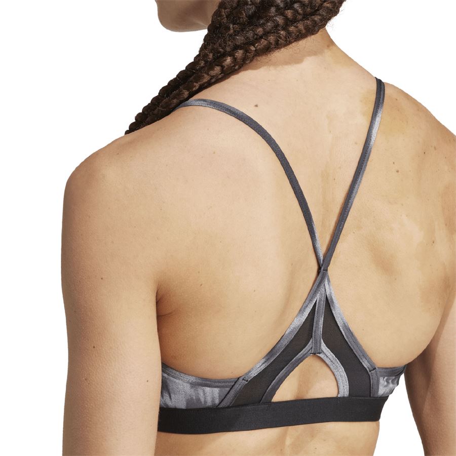 Reggiseno sportivo Aeroreact Training Essentials Light-Support Allover Print Flower Adidas | IS6734X